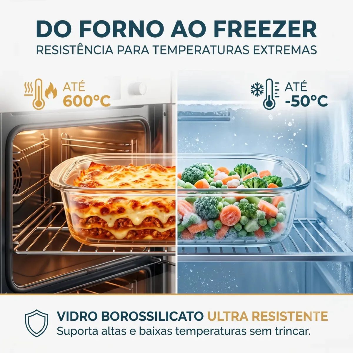Kit 10 Pote De Vidro Marmita Hermético 640ml Freezer Fitness Vitrex-3