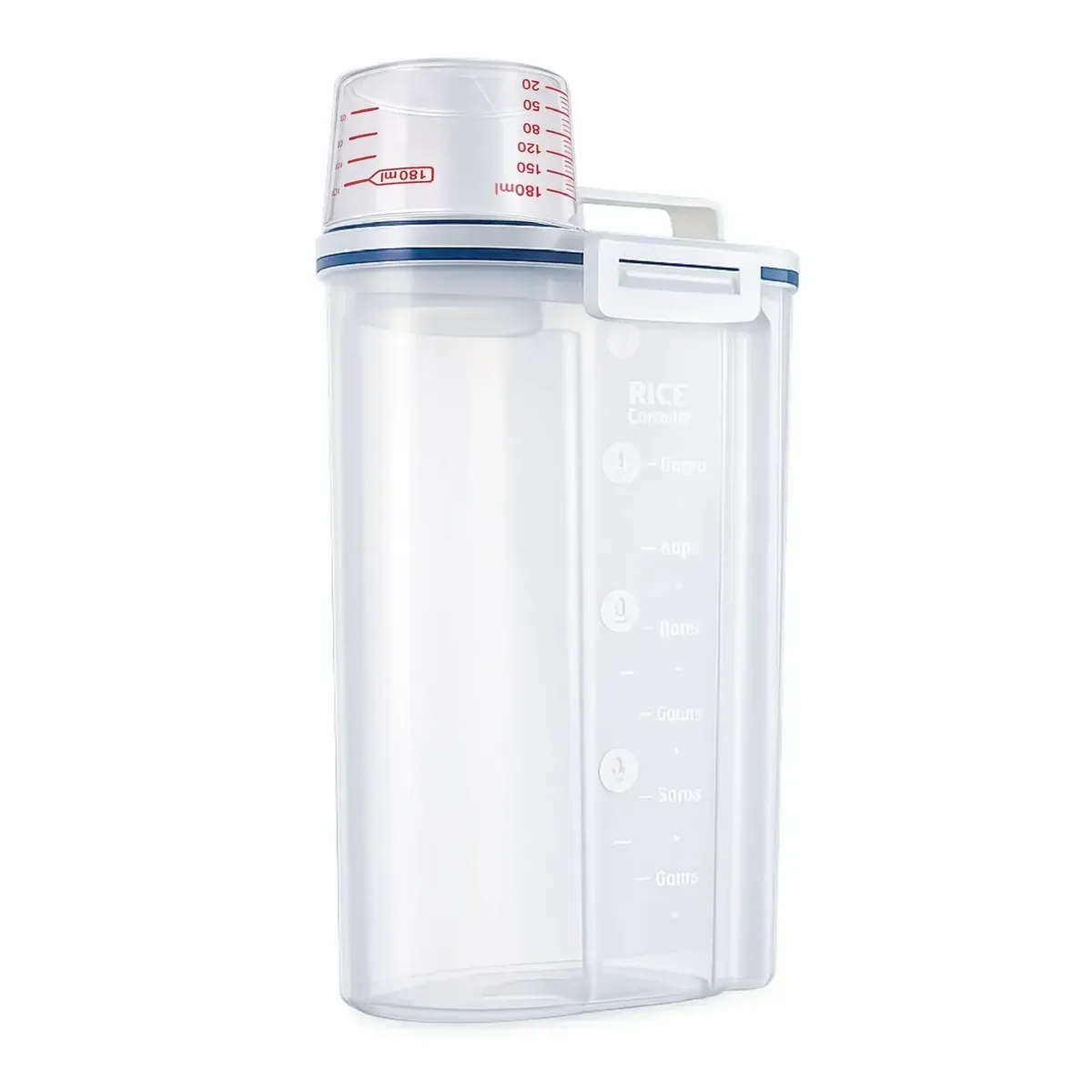 Porta Ração Pote Com Tampa Pet Gato Cachorro Dispenser-2