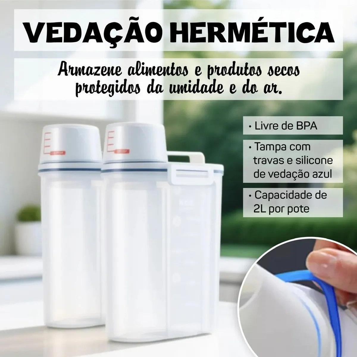 Porta Ração Pote Com Tampa Pet Gato Cachorro Dispenser-3
