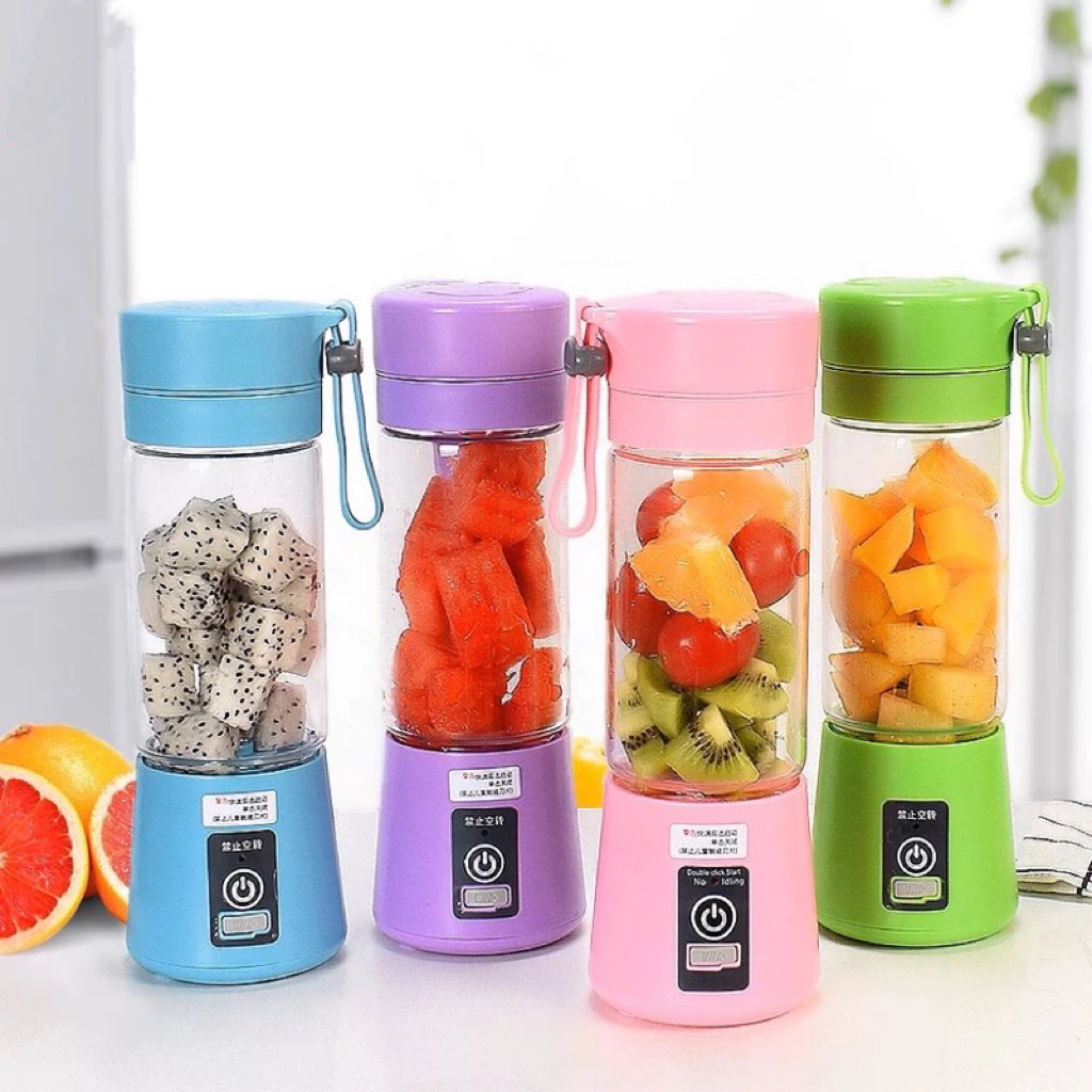 Mini Liquidificador Portátil Shake Fácil de Limpar