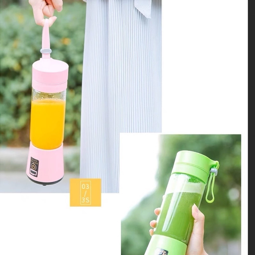 Mini Liquidificador Portátil Shake com sistema de Segurança