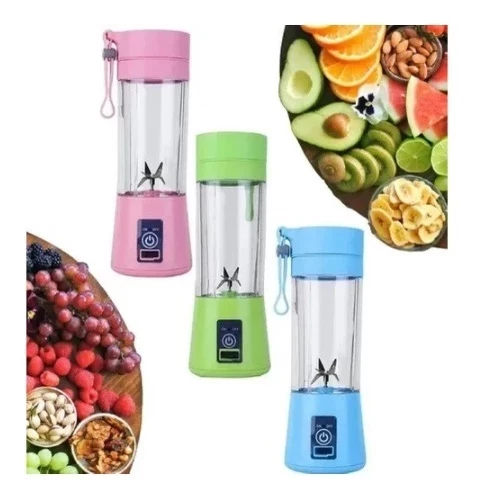 Mini Liquidificador Portátil Shake 6 lâminas