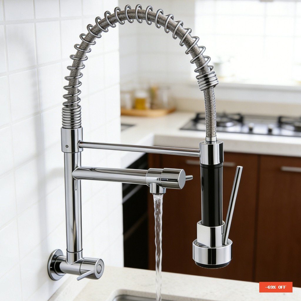 Torneira De Cozinha Gourmet Com Mesa Removível/Pulverizador De Parede